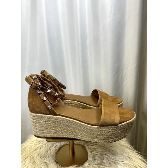 Marc Fisher Leather Espadrille Sandal - Picture 3 of 7